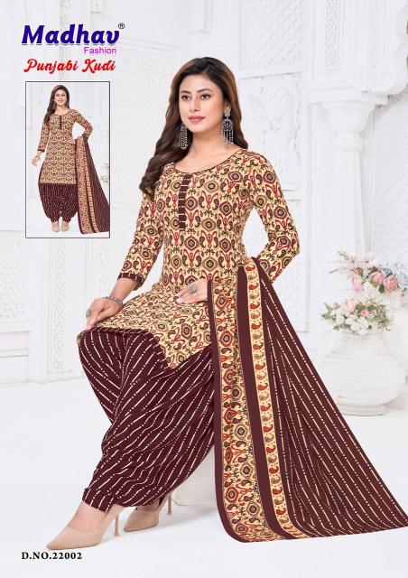 Madhav punjabi kudi vol-22 kurtis wholesale